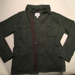 Old Navy men’s military style jacket SM green